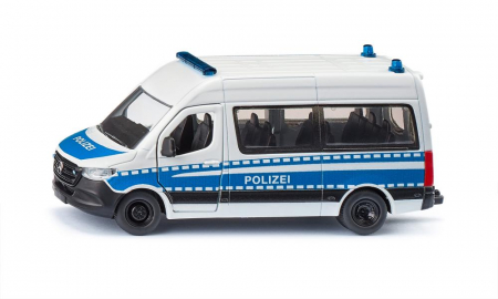 Jucarie macheta masina de politie Mercedes-Benz Sprinter, Siku [0]