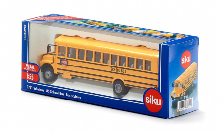 Jucarie macheta autobuz scolar, model USA, Siku [1]