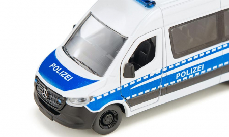 Jucarie macheta masina de politie Mercedes-Benz Sprinter, Siku [1]