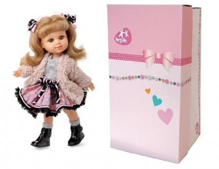 Papusa Rubia Abrigo, colectia My Girl, Berjuan handmade luxury dolls [1]