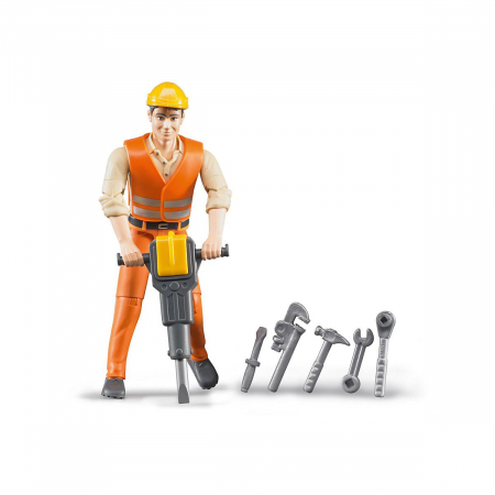 Figurina constructor cu accesorii Bruder [0]