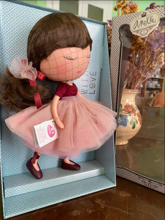 Papusa Anekke, colectia Ballerina, Berjuan handmade luxury dolls [3]
