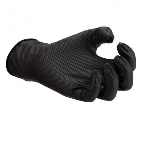 Manusi mecanic nitril negru 50buc-XL [5]