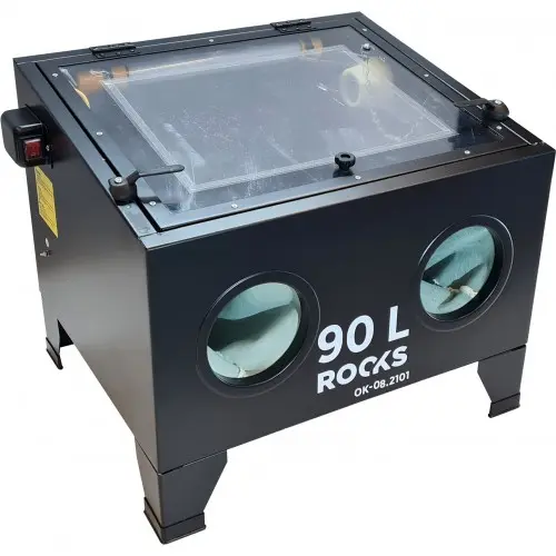 Cabina profesionala de sablat 90L - 8 bar [6]