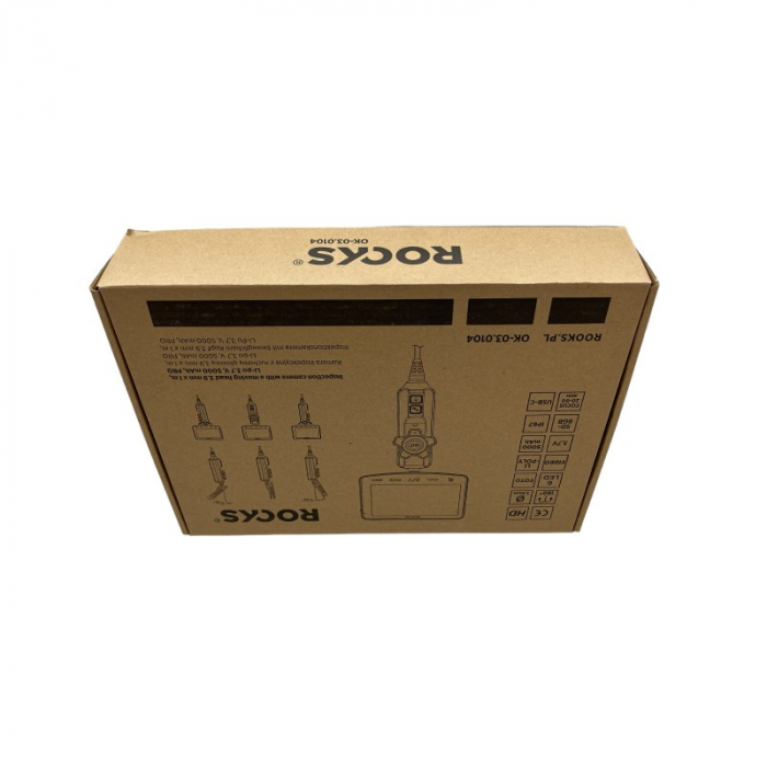 Camera de inspectie HD cu cap mobil 3.9mm x 1m, li-po 3.7v, 5000mah PRO [10]