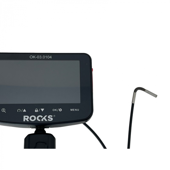 Camera de inspectie HD cu cap mobil 3.9mm x 1m, li-po 3.7v, 5000mah PRO [4]