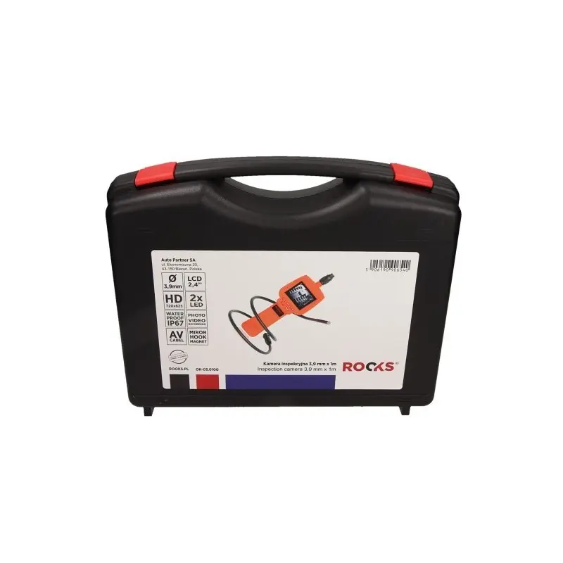 Camera video de inspectie HD 3,9 mm x 1 m [7]