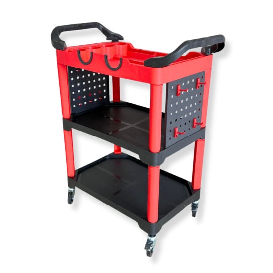 Carucior din plastic pentru detailing 3 rafturi [1]