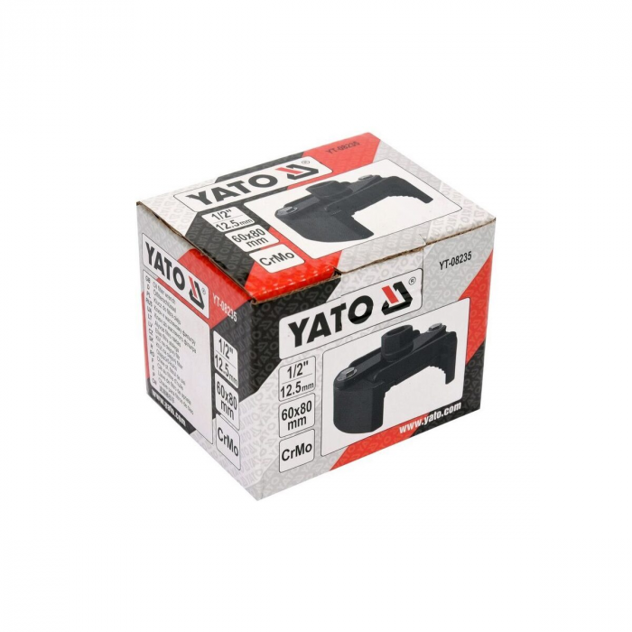 Cheie pentru filtre de ulei universala 1/2" - Ø 60-80mm [2]