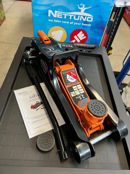 Cric hidraulic tip crocodil cu talie joasa 2.5T 110-360mm cu inaltator [2]