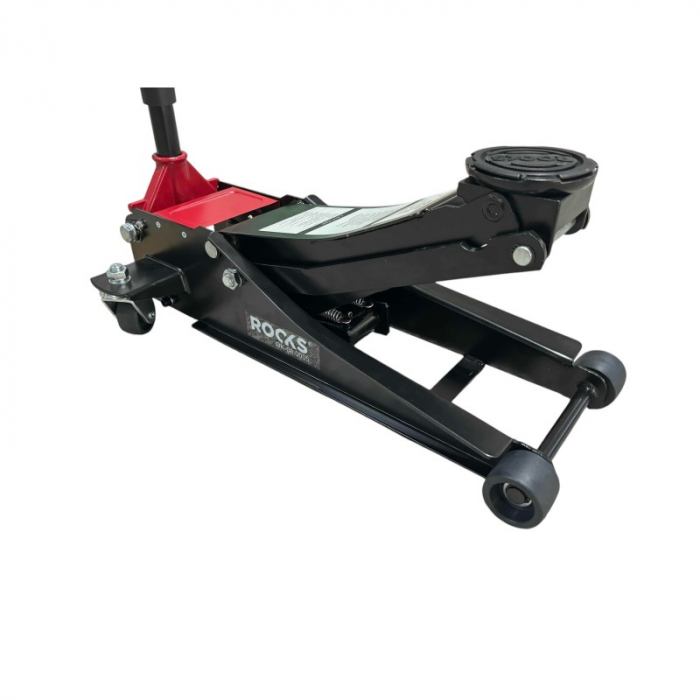 Cric hidraulic tip crocodil cu talie joasa,dublu cilindru(ridicare rapida) Rooks 3T 75-505mm [2]