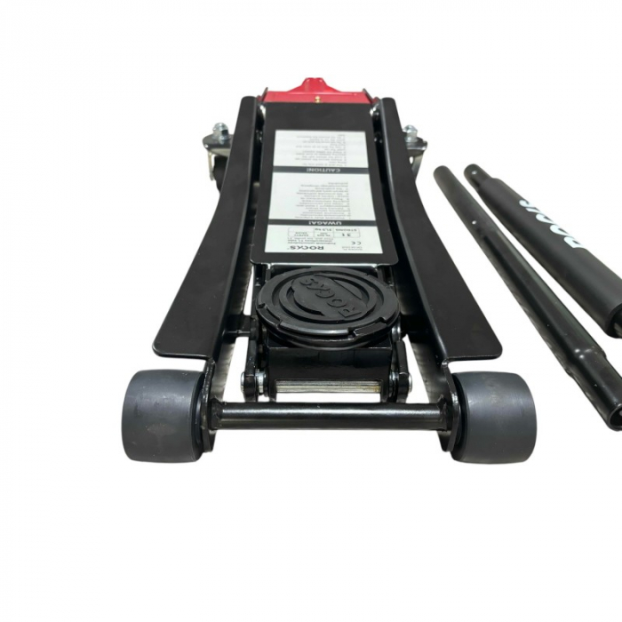Cric hidraulic tip crocodil cu talie joasa,dublu cilindru(ridicare rapida) Rooks 3T 75-505mm [3]