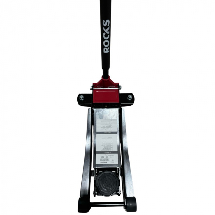 Cric hidraulic tip crocodil cu talie joasa,dublu cilindru(ridicare rapida) Rooks 3T 75-505mm [4]