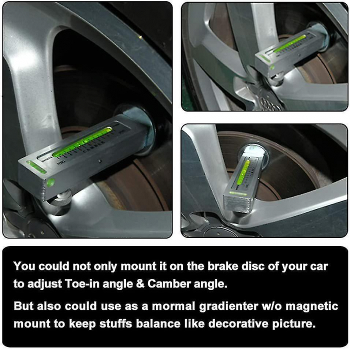 Dispozitiv magnetic pentru masurat unghi cadere roata [7]