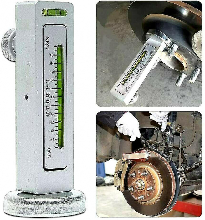 Dispozitiv magnetic pentru masurat unghi cadere roata [6]