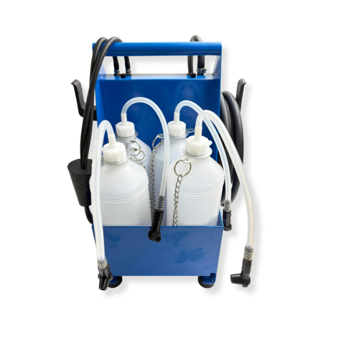 Dispozitiv electric pentru aerisit si inlocuit lichid frana cu adaptoare [4]