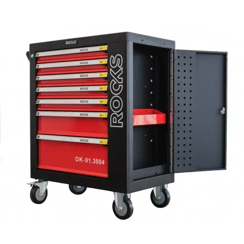 Dulap profesional echipat cu 235 piese+dulap lateral suplimentar Rooks Garage [2]