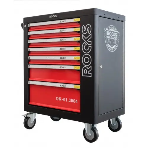 Dulap profesional echipat cu 235 piese+dulap lateral suplimentar Rooks Garage [4]
