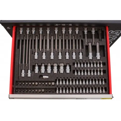 Dulap profesional echipat cu 235 piese+dulap lateral suplimentar Rooks Garage [6]