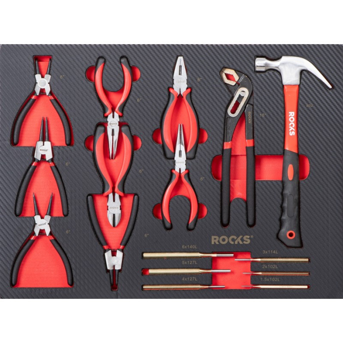 Dulap profesional echipat cu scule 260 piese [8]