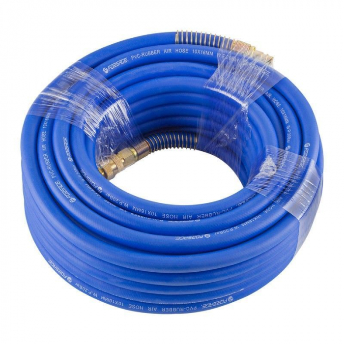 Furtun aer comprimat exterior 16mm interior 10mm lungime 20 metri cu cuple rapide [2]