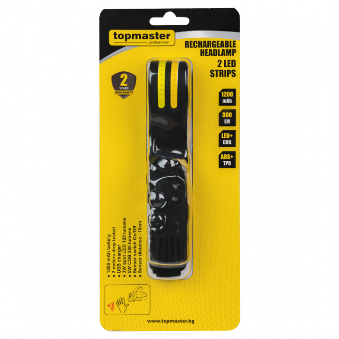 Lampa frontala 2 LED strips TMP [3]