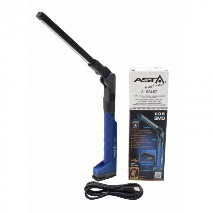 Lanterna de atelier LED COB 200LM reincarcabila [2]