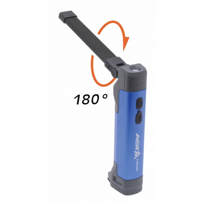Lanterna de lucru LED COB 400LM cu magnet si acumulator [4]