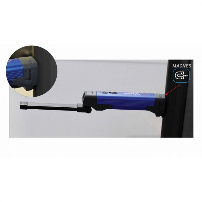 Lanterna de lucru LED COB 400LM cu magnet si acumulator [9]