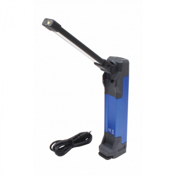 Lanterna de lucru LED COB 400LM cu magnet si acumulator [2]