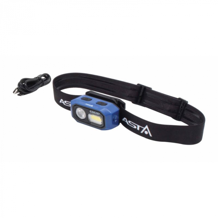 Lanterna frontala COB LED 480Lm cu senzor de miscare si magnet [8]