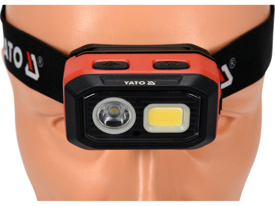 Lanterna frontala COB LED 500Lm cu senzor de miscare [2]