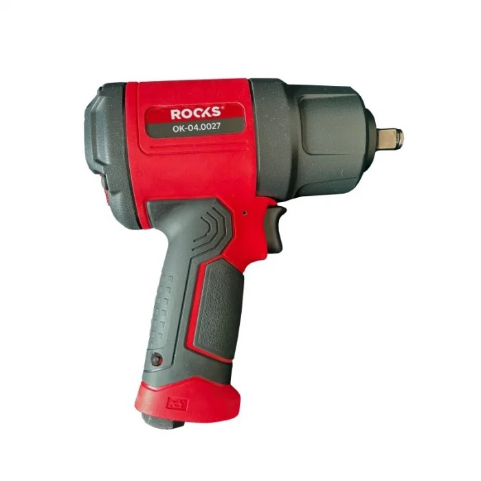 Pachet pistol pneumatic de impact Rooks 1/2" 1750 Nm + Tubulare lungi de impact Yato 17,19,21mm [4]