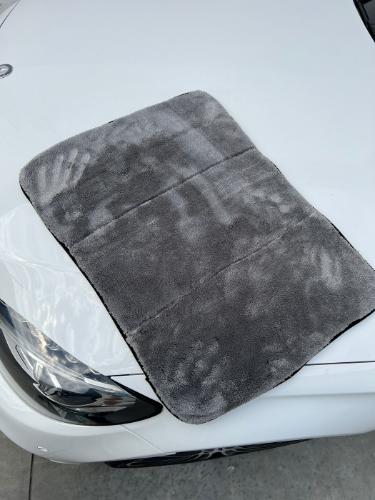 Prosop profesional pentru uscare auto rapida din microfibra 50x70 cm [5]