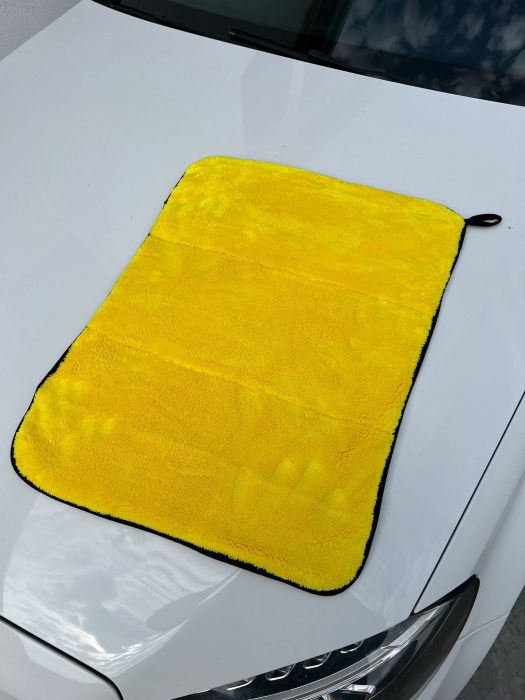 Prosop profesional pentru uscare auto rapida din microfibra 50x70 cm [4]