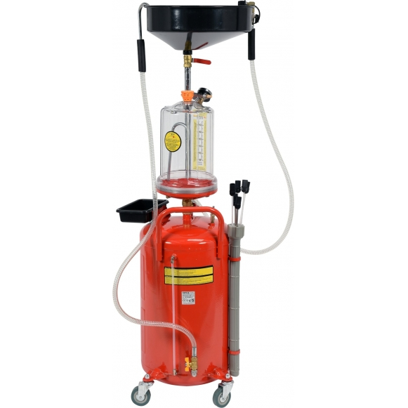 Recuperator pneumatic ulei uzat cu aspiratie si vas gradat 90L [2]