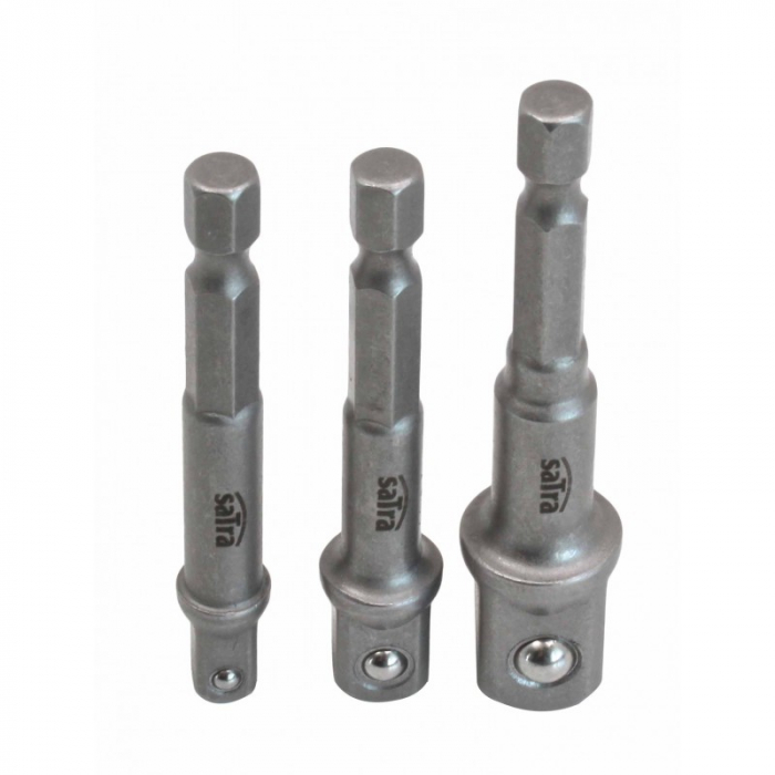 Set adaptoare prindere hexagonala 1/4 3/8 1/2 3 piese [2]