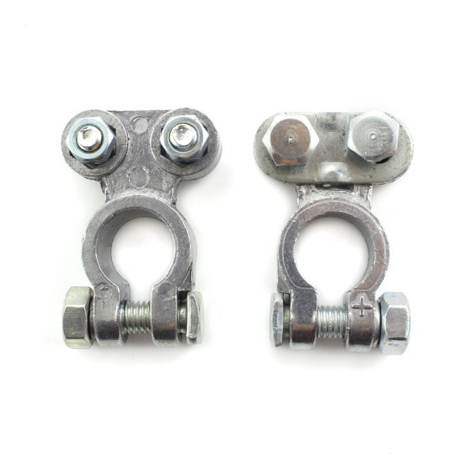 Set borne din aluminiu pentru baterie auto [3]