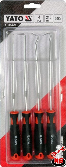 Set carlige pentru extras garnituri extra-lungi 4 piese [2]