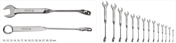 Set chei combinate rasucite 10 - 32mm 14 piese [2]
