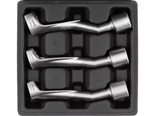 Set chei decupate pentru conducte injectoare 14,17,19mm 3 piese [3]