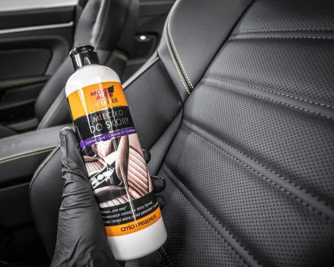 Solutie curatare si intretinere tapiterie piele auto 500ml [3]