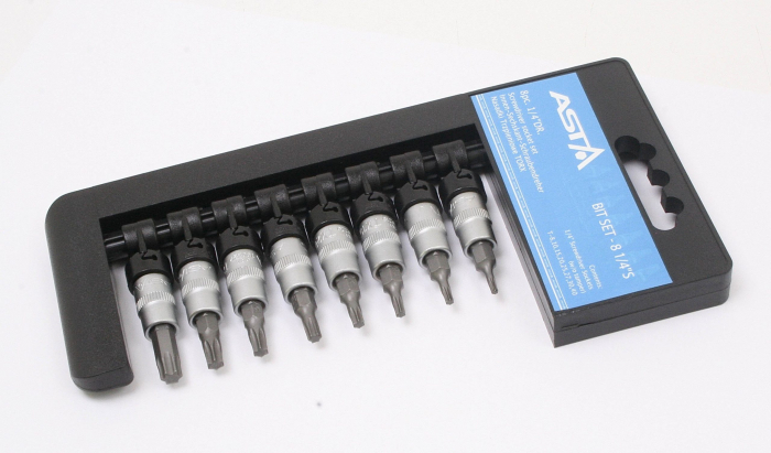 Trusa biti torx T8-T40 1/4 8 piese [2]