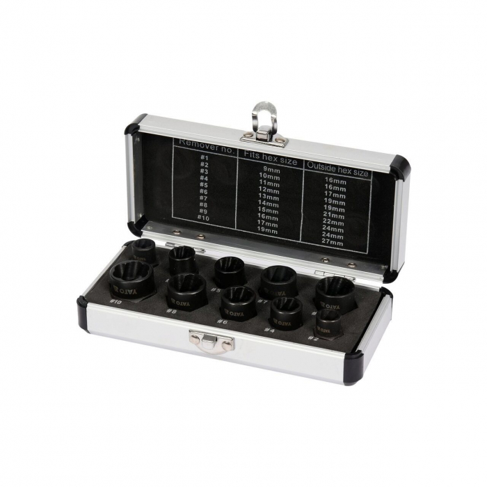 Trusa pentru suruburi sau piulite cu cap deteriorat 9-19mm 3/8 [2]