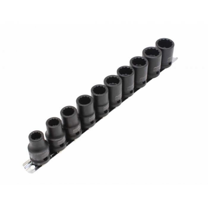 Trusa tubulare bihexagonale de impact 1/2"(12 laturi) 10 piese [4]