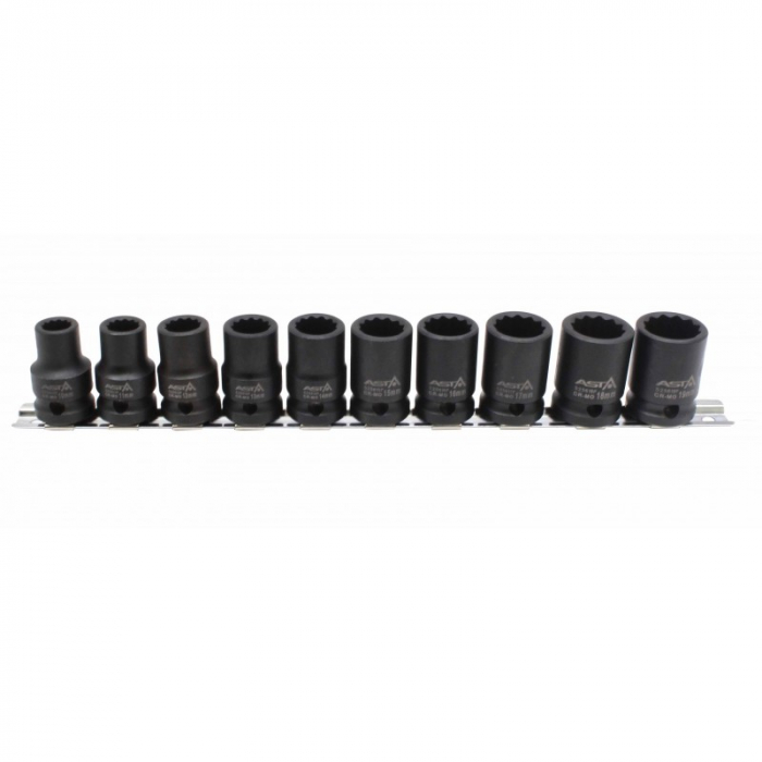Trusa tubulare bihexagonale de impact 1/2"(12 laturi) 10 piese [3]