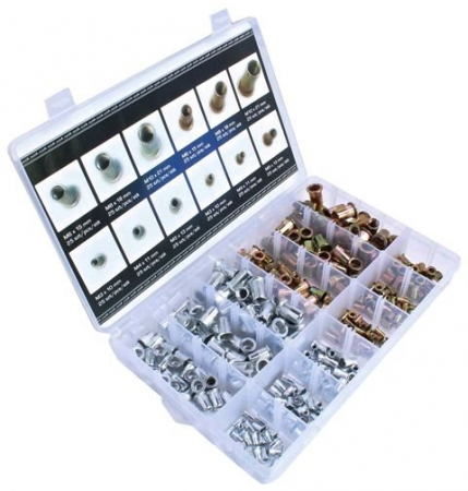 Accesorii auto - Set piulite nituibile M3-M10 300 piese