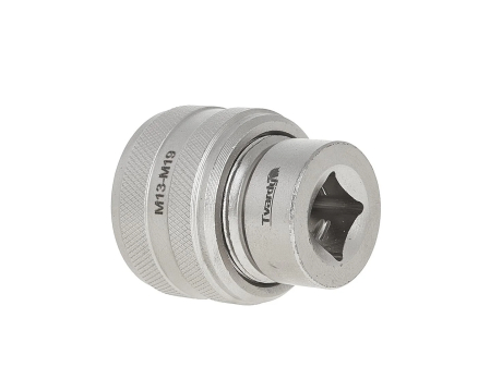 Adaptor pentru tarozi, 1 / 2", M13-M19, Cr-V, Tvardy [2]