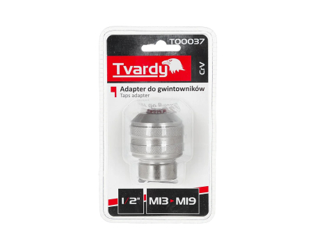 Adaptor pentru tarozi, 1 / 2", M13-M19, Cr-V, Tvardy [1]