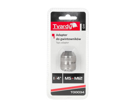 Reparat Filete - Adaptor pentru tarozi, 1 / 4", M5-M12, Cr-V, Tvardy